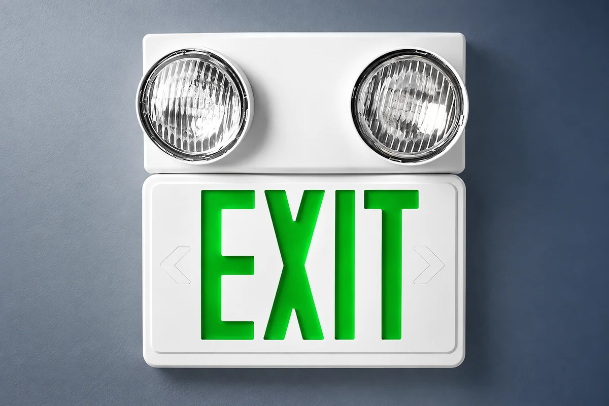 Exit Sign & Emergency Light Combos